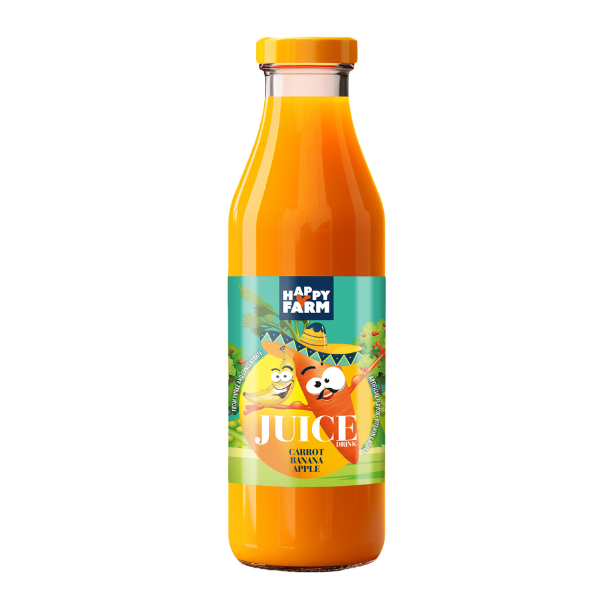 Happy Farm - Carrot Banana Apple Juice