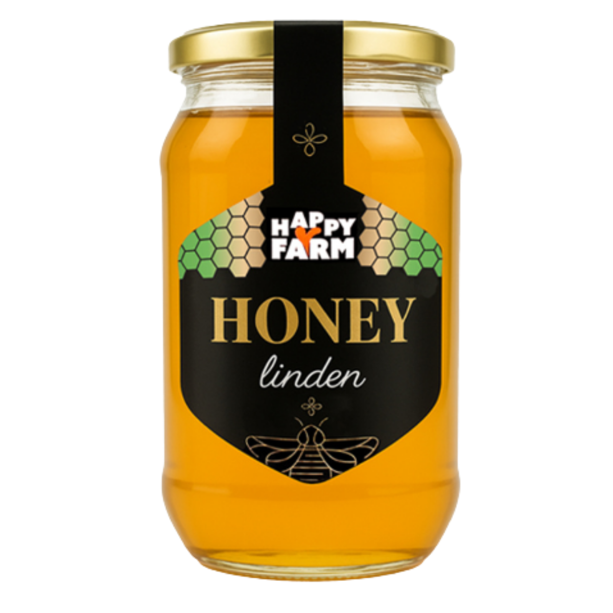 Happy Farm linden honey, 900 grams